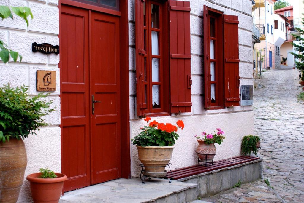 House Mitsiou Traditional Inn Arnaia Exterior photo